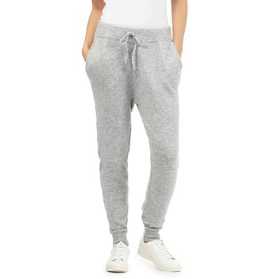 Red Herring Grey knitted jogging bottoms